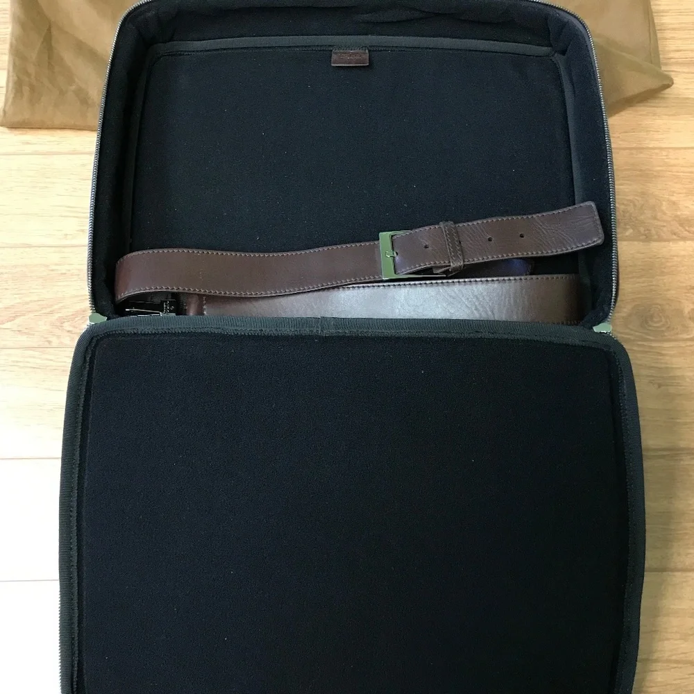 Authentic Gucci GG Supreme Guccissima Briefcase Laptop Bag